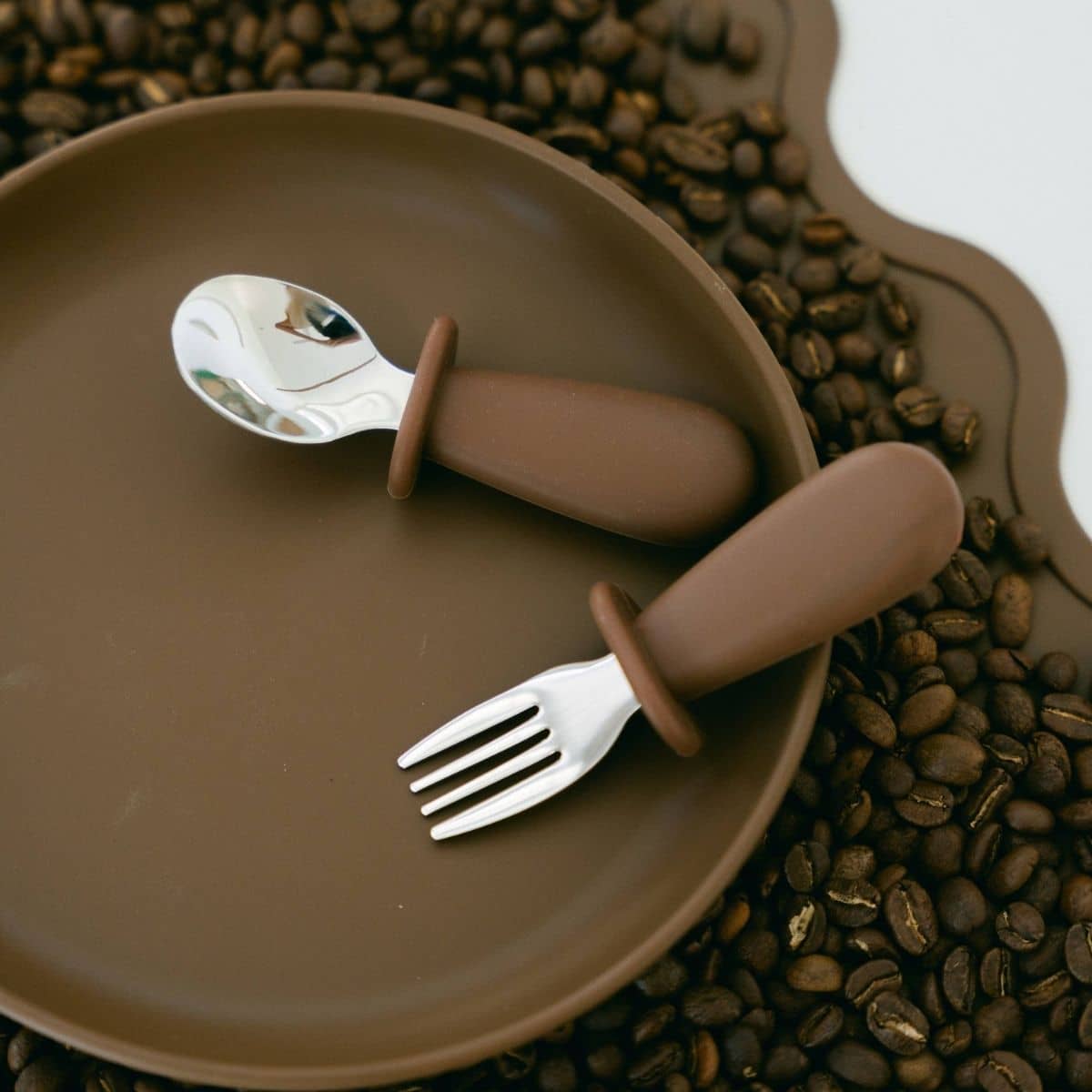 Rommer Silicone Plate - Mocha