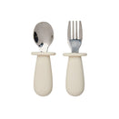 Rommer Toddler Cutlery Set - Crème