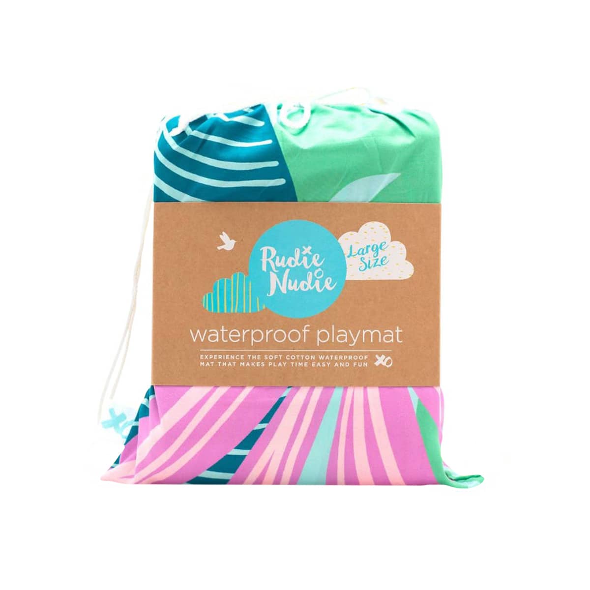 Rudie Nudie Large Playmat - Flamingo-A-Go-Go
