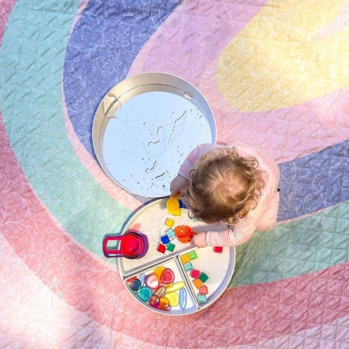 Rudie Nudie Large Playmat - Whimsical Wonder