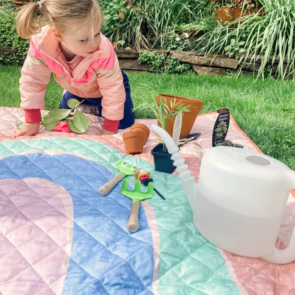 Rudie Nudie Large Playmat - Whimsical Wonder