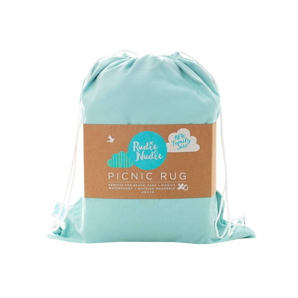 Rudie Nudie Picnic Rug - Flamingo-A-Go-Go