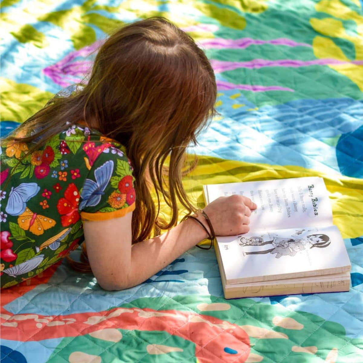 Rudie Nudie Picnic Rug - Flamingo-A-Go-Go