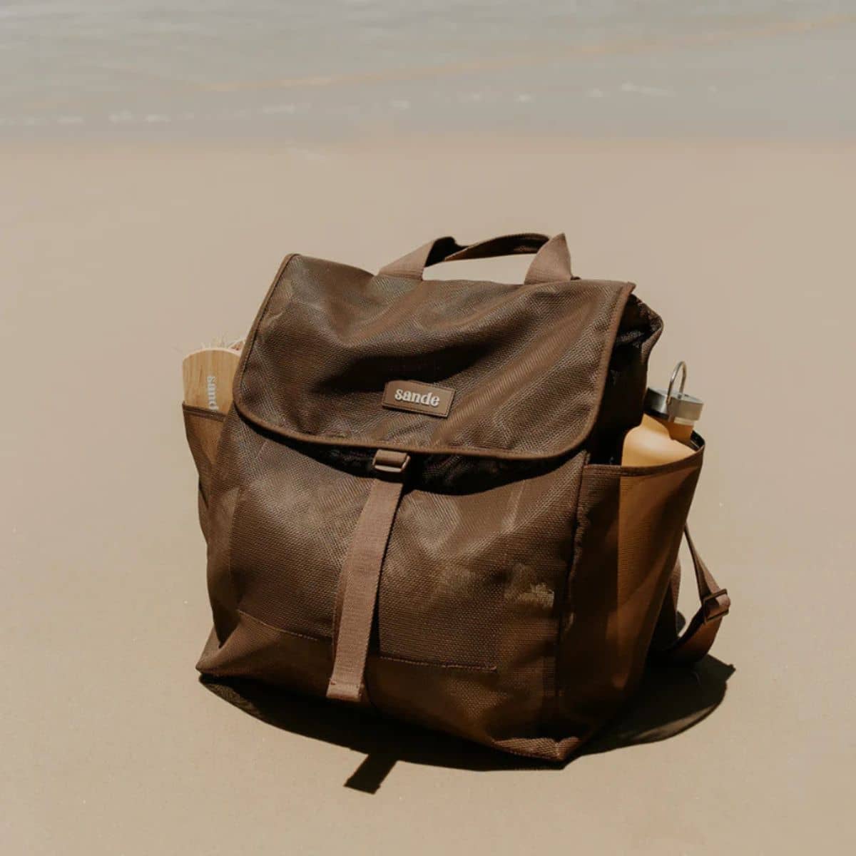 Sande Kids Beach Hauler - Mesh Backpack - Espresso