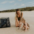 Sande Kids Beach Hauler - Mesh Beach Bag – Deep Sea