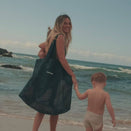 Sande Kids Beach Hauler - Mesh Beach Bag – Deep Sea