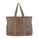 Sande Kids Beach Hauler - Mesh Beach Bag – Espresso