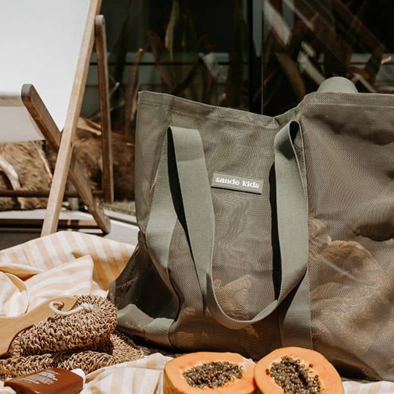 Sande Kids Beach Hauler - Mesh Beach Bag – Pandanus