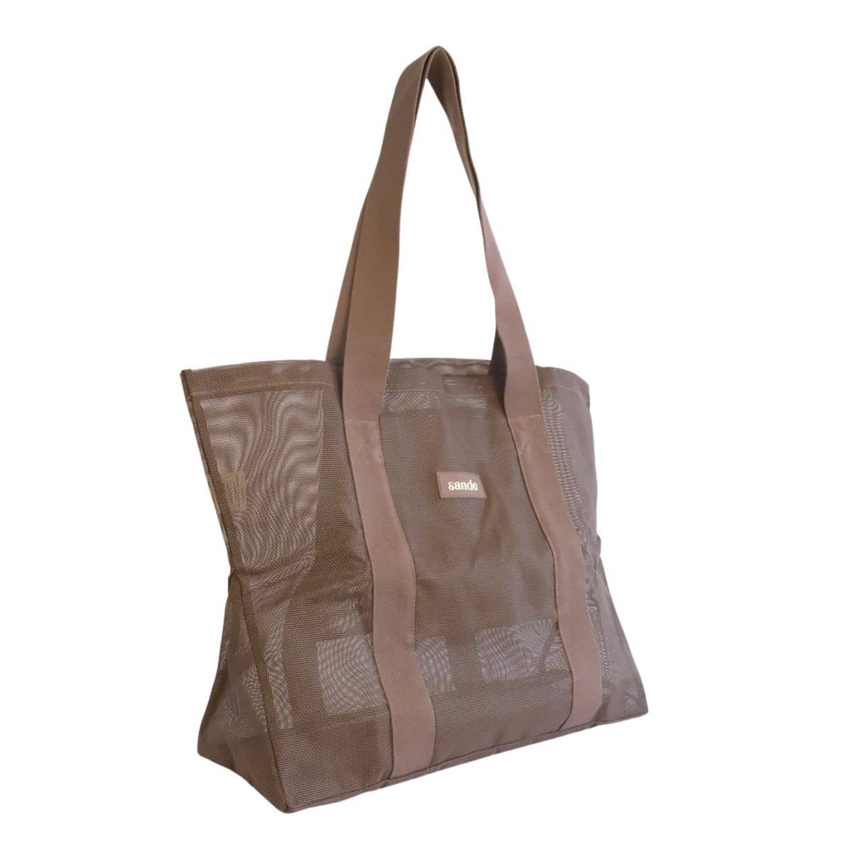 Sande Kids Beach Hauler - Mini Mesh Beach Bag – Espresso