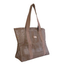 Sande Kids Beach Hauler - Mini Mesh Beach Bag – Espresso