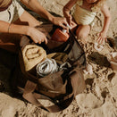 Sande Kids Beach Hauler - Mini Mesh Beach Bag – Espresso