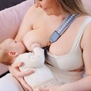 Simple Breastfeeding - Blissful Bond Boobie Pillow - Blue