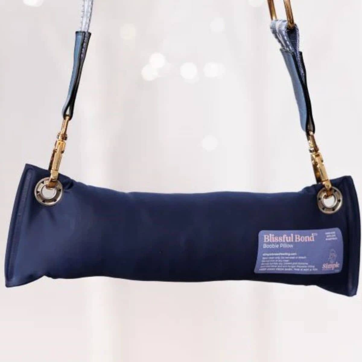 Simple Breastfeeding - Blissful Bond Boobie Pillow - Blue