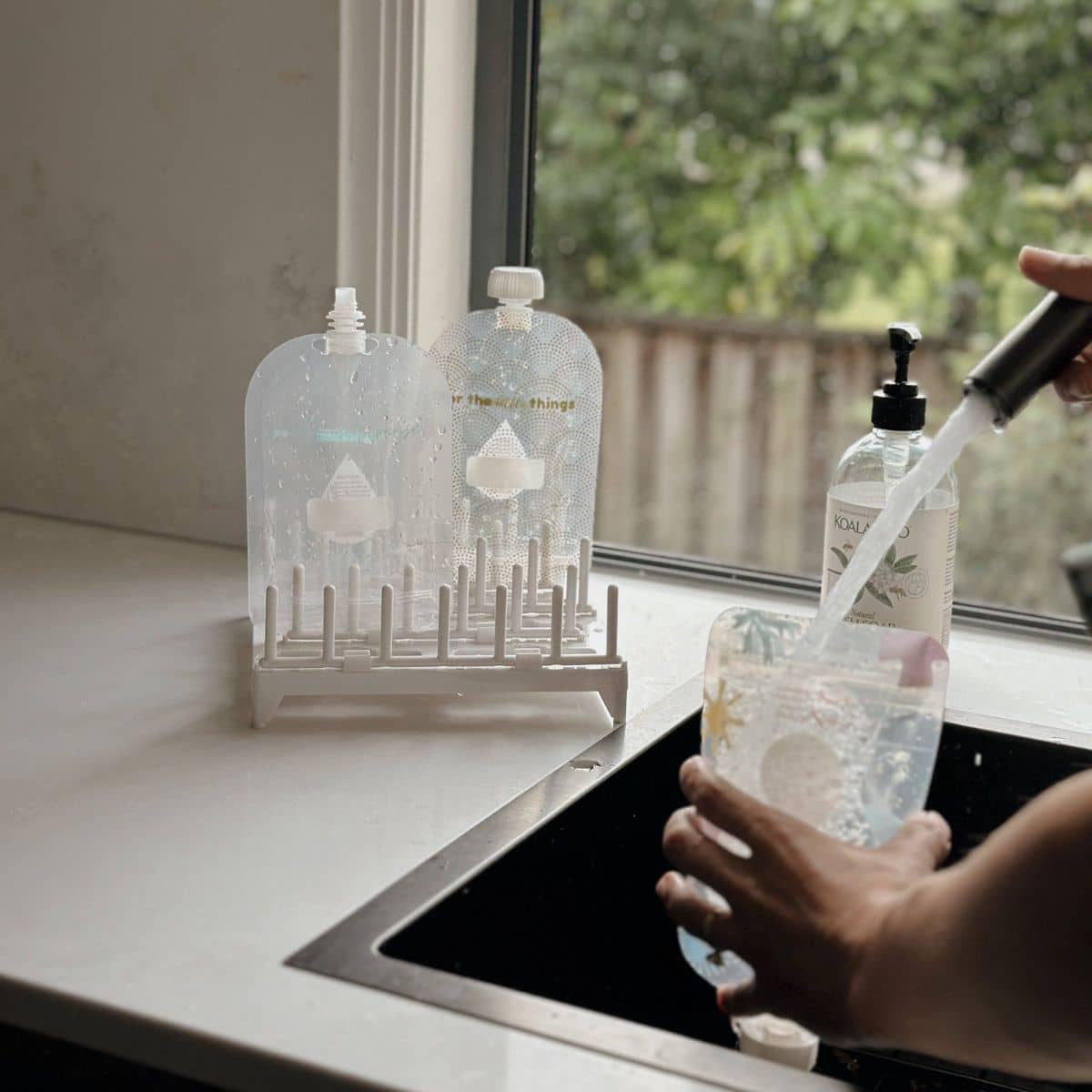 Sinchies Fill and Dry Rack - The Sinch Station