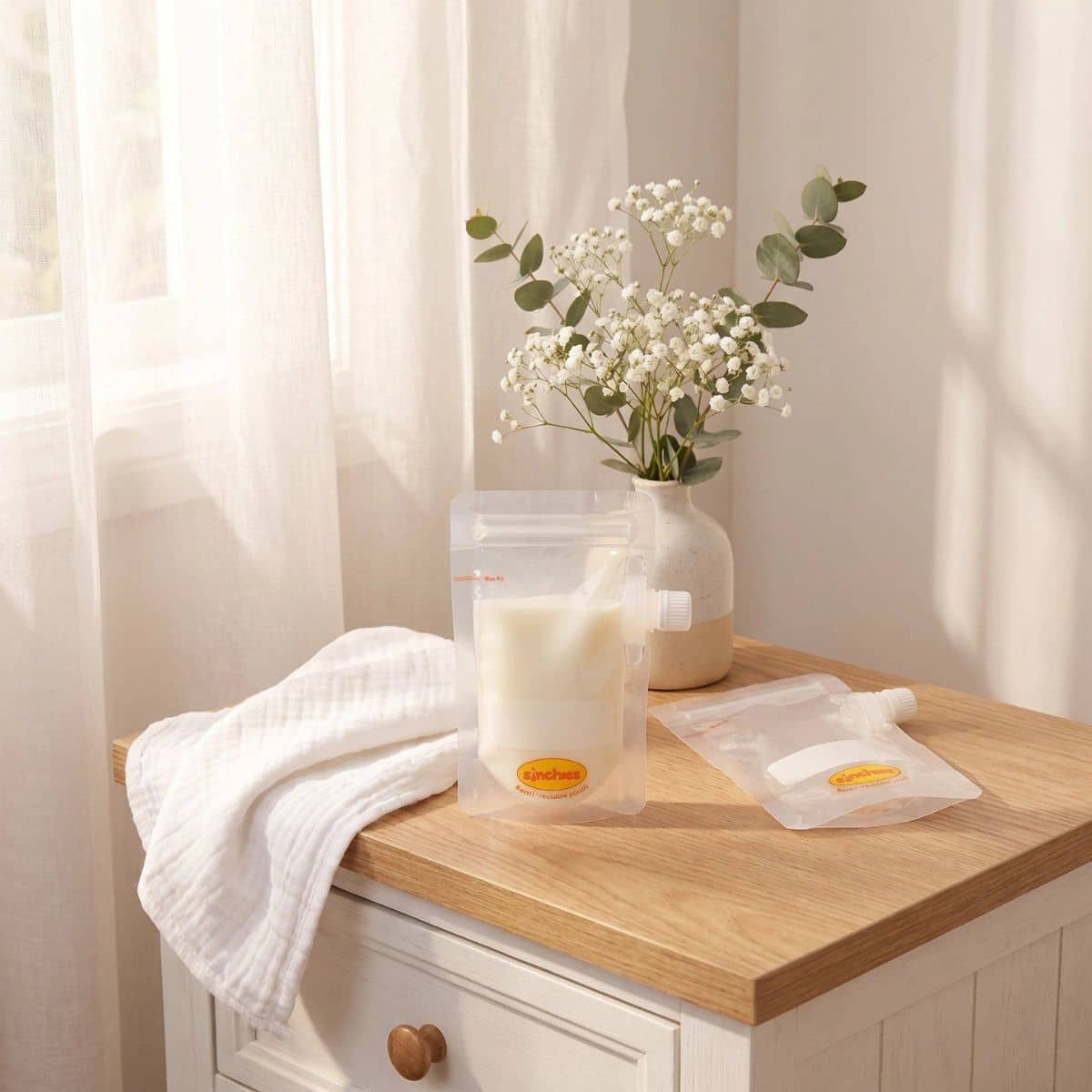 Sinchies Reusable Breast Milk Storage Bags - Small