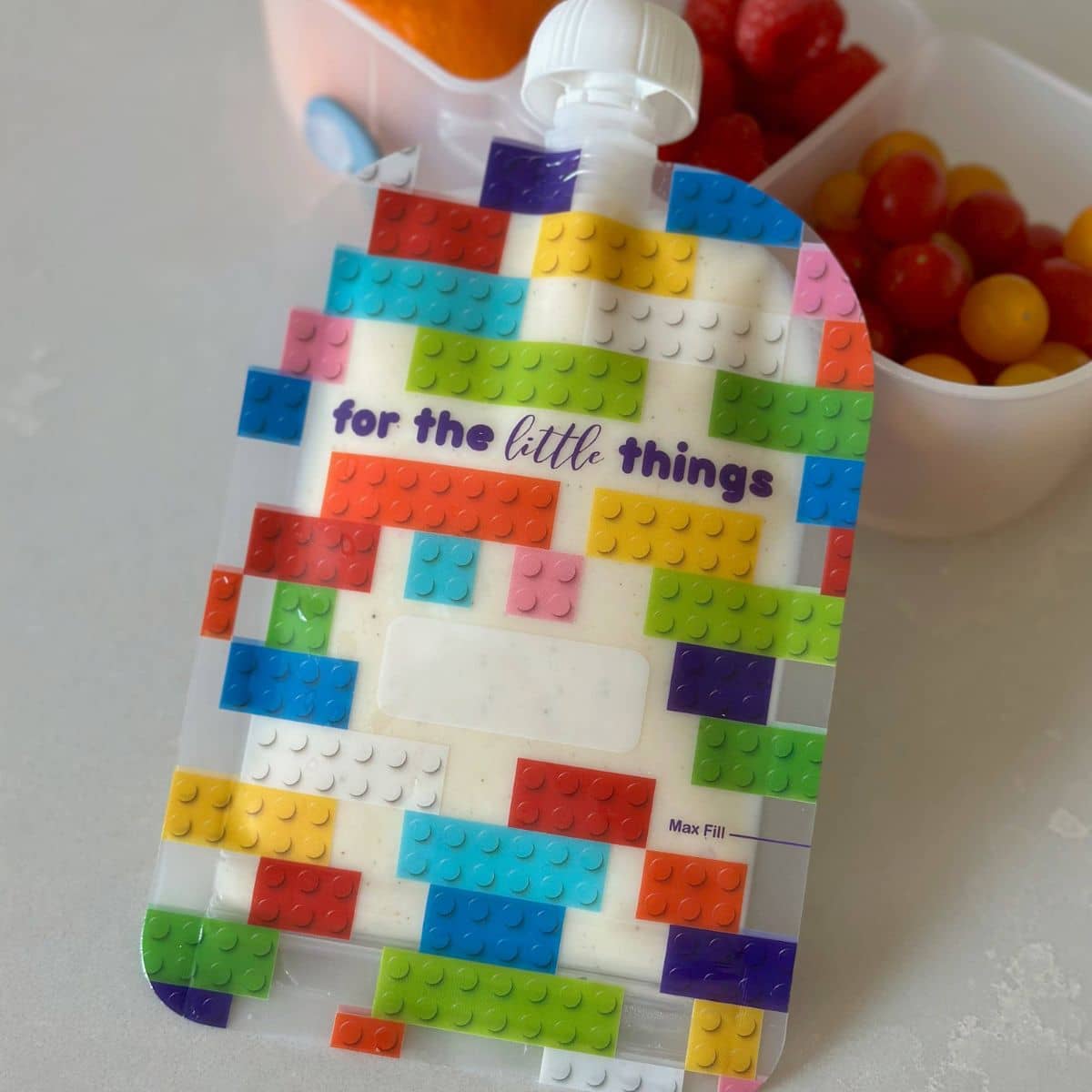 Sinchies Reusable Food Pouches - Block Party