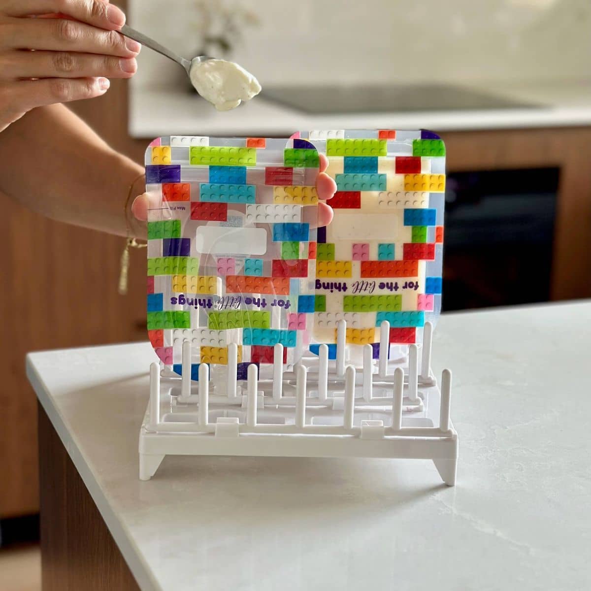 Sinchies Reusable Food Pouches - Block Party