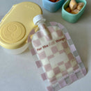 Sinchies Reusable Food Pouches - Checkmate Blush