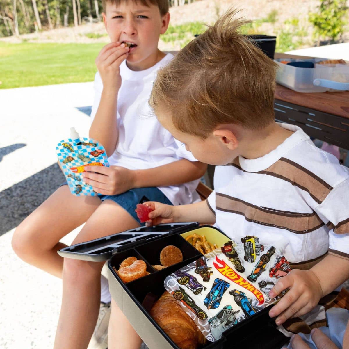 Sinchies Reusable Food Pouches - Hot Wheels™ - Rapid Racer