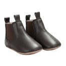 Skeanie Riding Style First/Pre Walker Leather Boots - Chocolate