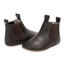 Skeanie Riding Style First/Pre Walker Leather Boots - Chocolate