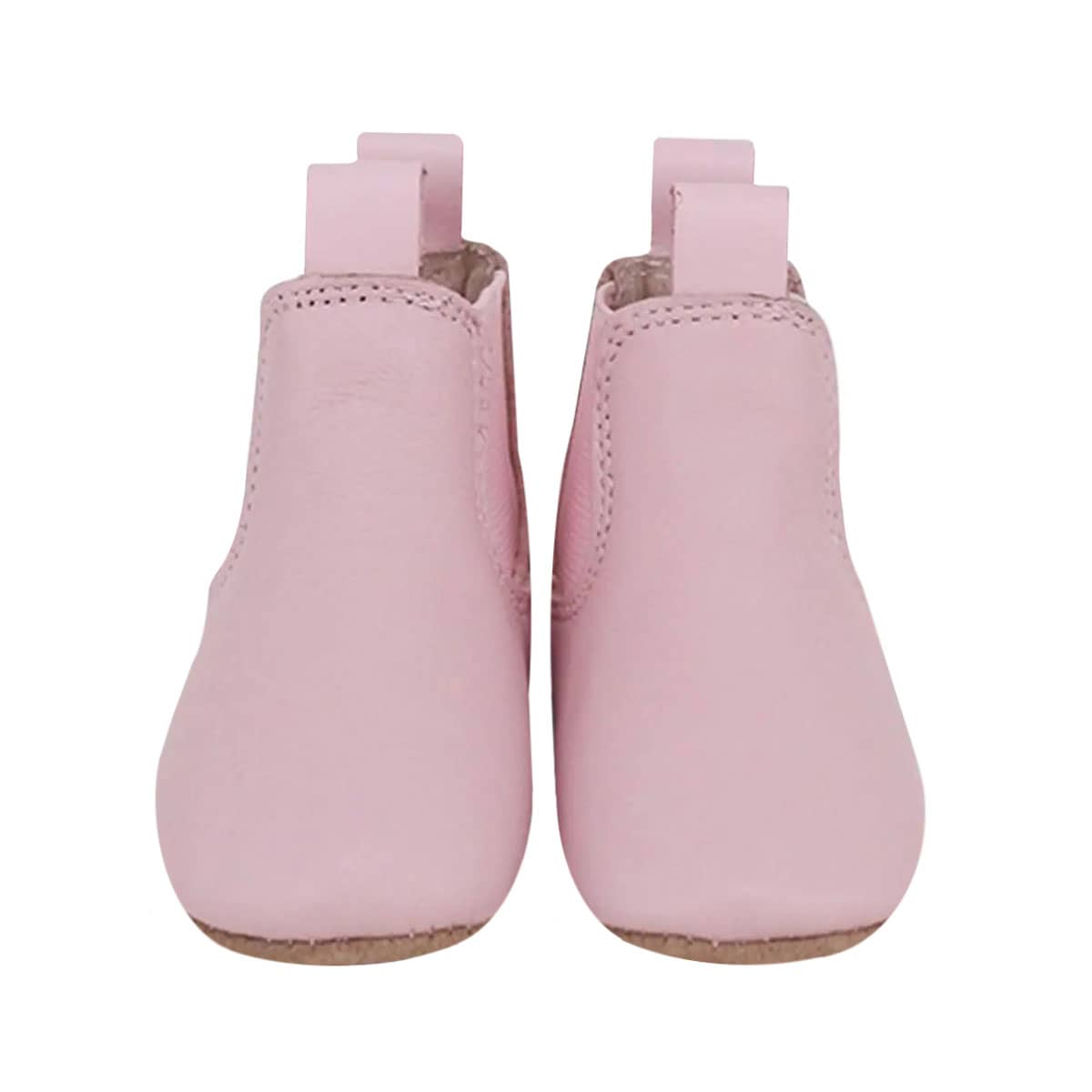 Skeanie Riding Style First/Pre Walker Leather Boots - Pink
