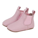 Skeanie Riding Style First/Pre Walker Leather Boots - Pink