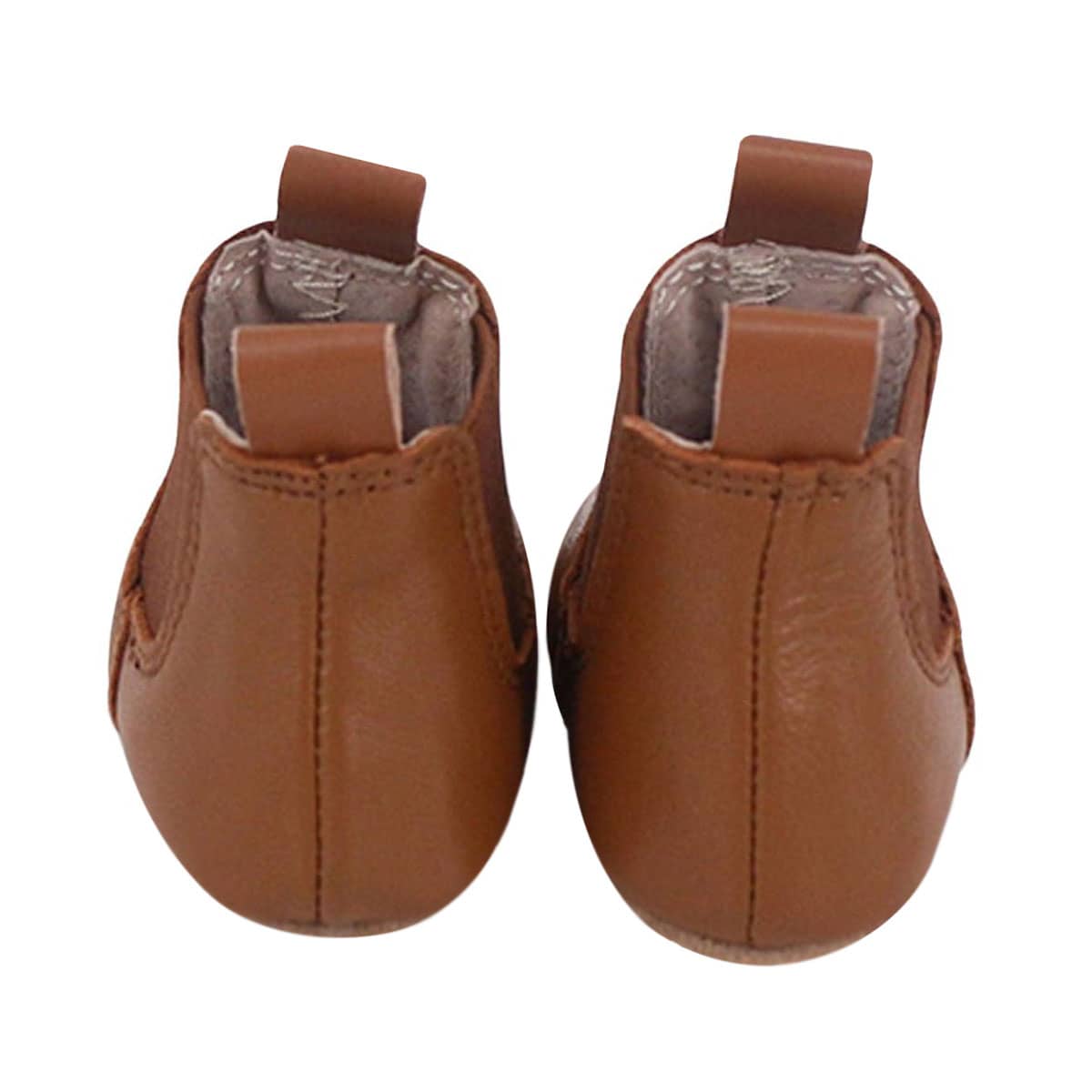 Skeanie Riding Style First/Pre Walker Leather Boots - Tan