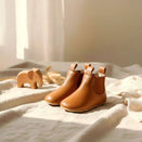 Skeanie Riding Style First/Pre Walker Leather Boots - Tan