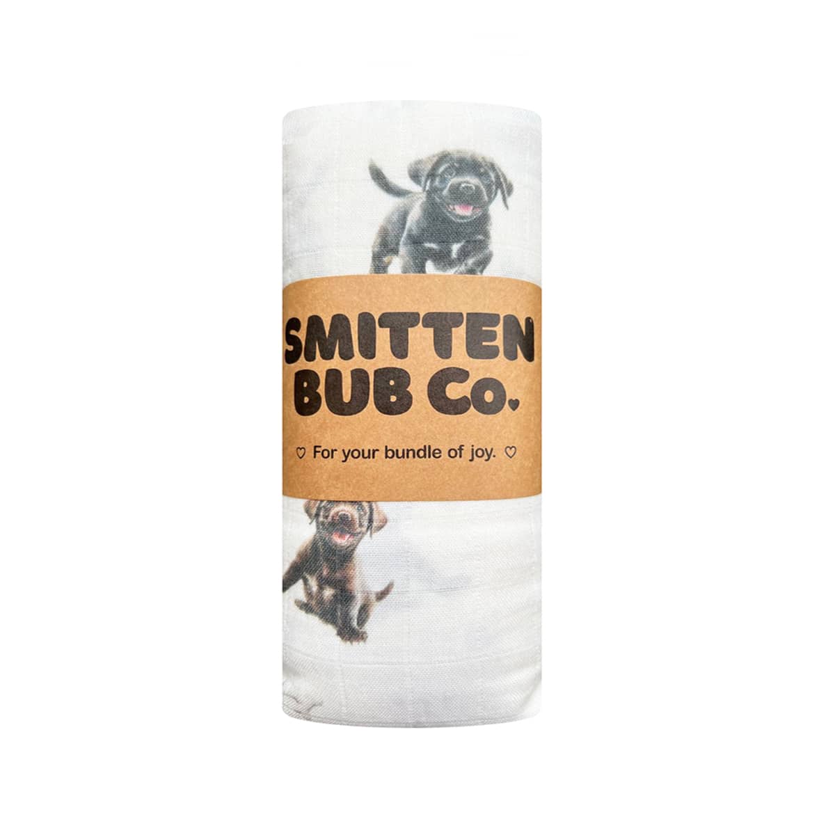 Smitten Bub Co Bamboo / Cotton Muslin Wrap - Labrador