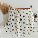 Smitten Bub Co Bamboo / Cotton Muslin Wrap - Kelpie