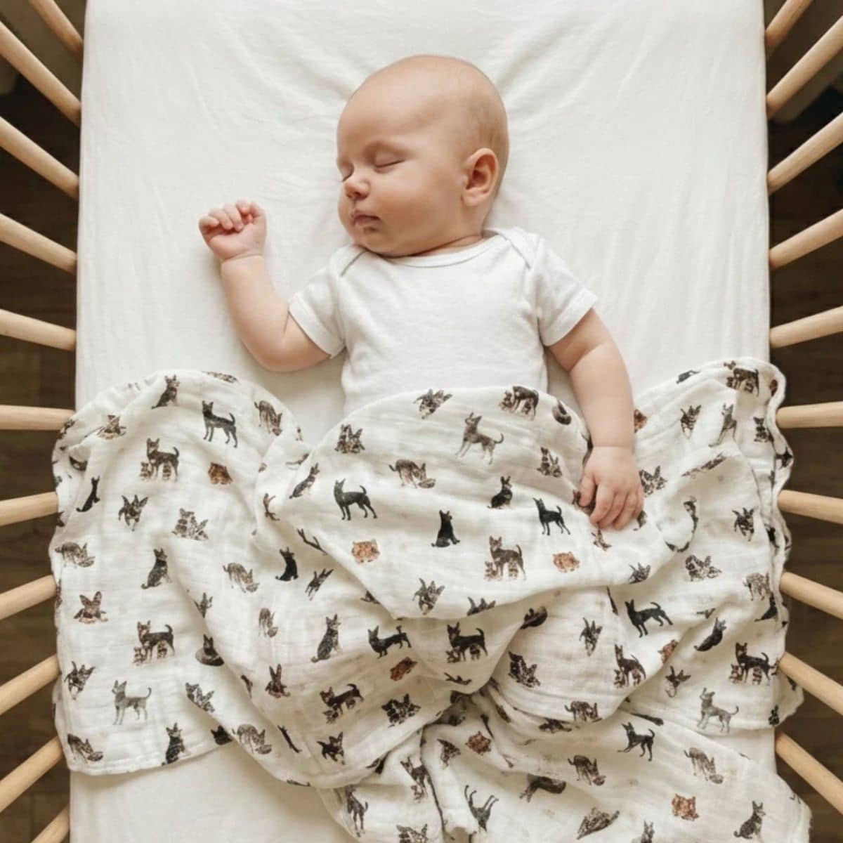 Smitten Bub Co Bamboo / Cotton Muslin Wrap - Kelpie