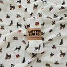 Smitten Bub Co Bamboo / Cotton Muslin Wrap - Kelpie