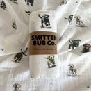 Smitten Bub Co Bamboo / Cotton Muslin Wrap - Labrador