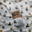 Smitten Bub Co Bamboo / Cotton Muslin Wrap - Staffy