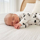 Smitten Bub Co Full Zip Romper - Border Collie