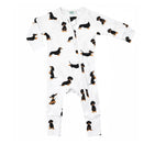 Smitten Bub Co Full Zip Romper - Dachshund