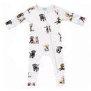 Smitten Bub Co Full Zip Romper - Labrador