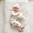 Smitten Bub Co Full Zip Romper - Staffy