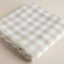 Snug as a Bub + Co Organic Cotton Muslin Swaddle - Classic Gingham