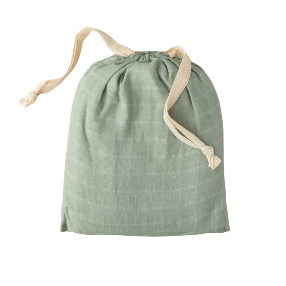 Snug as a Bub Fitted Cot Sheet - Moss