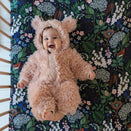 Snug as a Bub Fitted Cot Sheet - Night Garden