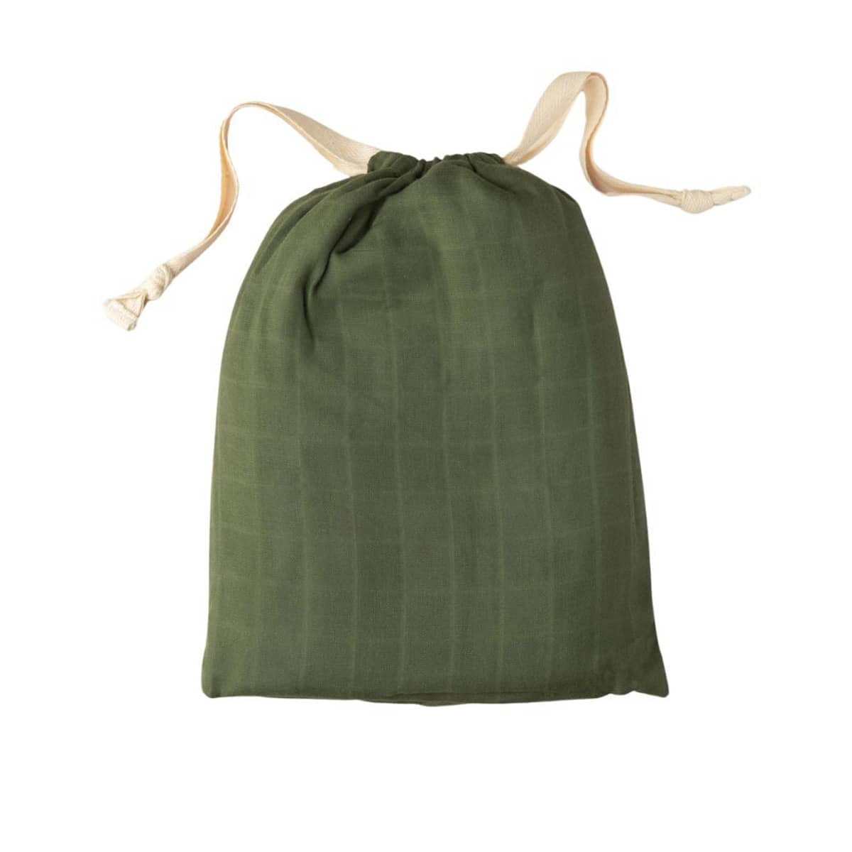 Snug as a Bub Fitted Cot Sheet - Olive
