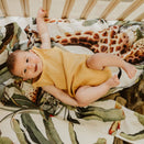 Snug as a Bub Fitted Cot Sheet - Wild One