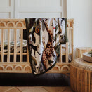 Snug as a Bub Organic Cotton Muslin Snuggly Blanket - Wild One