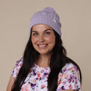 Snuggle Hunny Adult Knit Beanie - Lavender