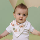 Snuggle Hunny Bandana Dribble Bib - Bears