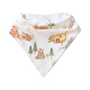 Snuggle Hunny Bandana Dribble Bib - Bears