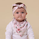Snuggle Hunny Bandana Dribble Bib - Birds & Blooms