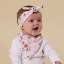 Snuggle Hunny Bandana Dribble Bib - Birds & Blooms